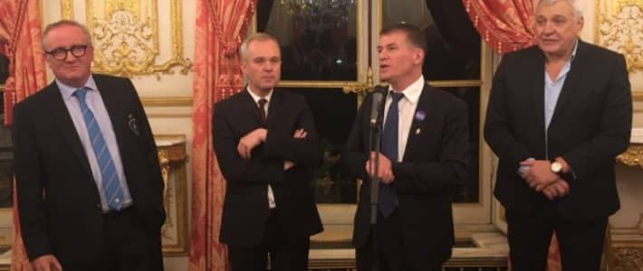 France 2023 : l’Amicale Parlementaire de Rugby reçoit Claude ATCHER