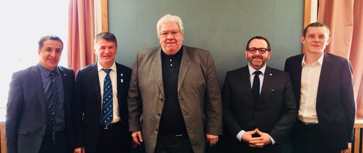 Philippe FOLLIOT auditionne le Président de la Ligue Nationale de Rugby Philippe FOLLIOT auditionne le Président de la Ligue Nationale de Rugby