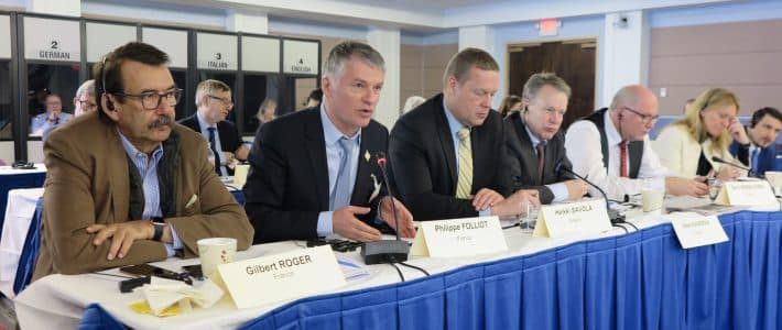 Philippe FOLLIOT au 18ème Forum Transatlantique annuel à Washington Philippe FOLLIOT au 18ème Forum Transatlantique annuel à Washington