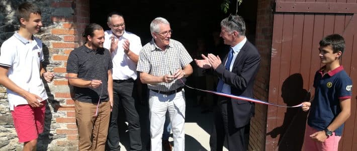 Inauguration de toilettes publiques au Prieuré d’Ambialet