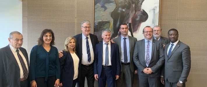 Le Bureau de l’Alliance centriste reçu par Jean-Paul DELEVOYE, Haut-Commissaire aux retraites Le Bureau de l’Alliance centriste reçu par Jean-Paul DELEVOYE, Haut-Commissaire aux retraites