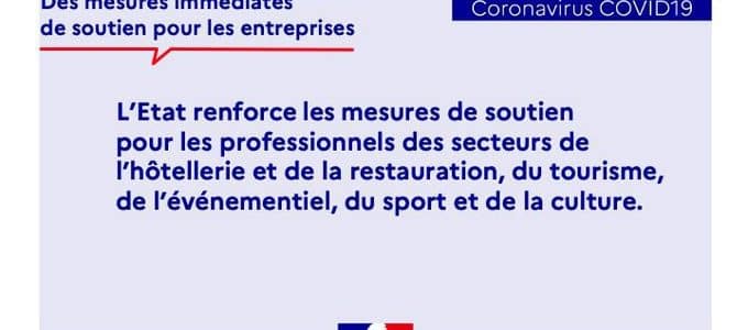 Economie : élargissement des mesures de soutien aux secteurs de la restauration, du tourisme, de l’événementiel, du sport et de la culture
