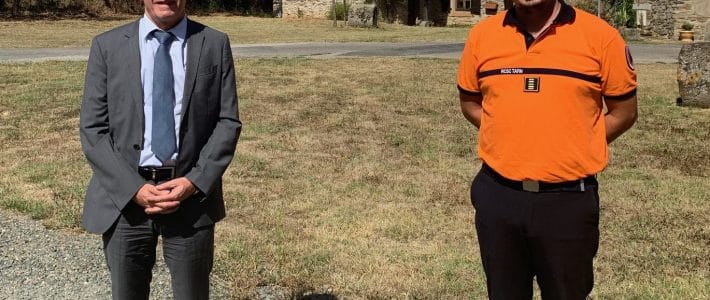 Philippe FOLLIOT rencontre le délégué départemental de la réserve communale de sécurité civile