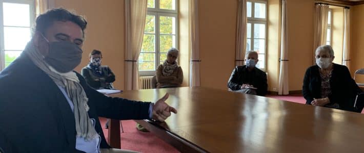 Labruguière, Rencontre avec le sénateur Philippe Folliot sur la démographie médicale