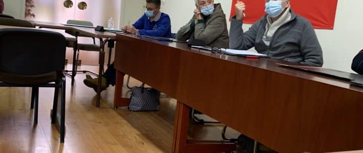 Lacabarède, Le nouveau sénateur aux côtés des élus sur les projets d&rsquo;eau et d&rsquo;assainissement