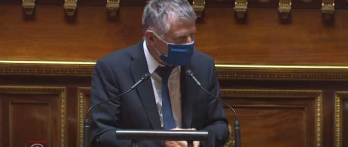 « Est-ce que le livre a de l&rsquo;avenir ? A cette question, je réponds oui  » : intervention en Séance publique du sénateur