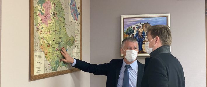 Visite protocolaire du préfet du Tarn, Monsieur François-Xavier Lauch