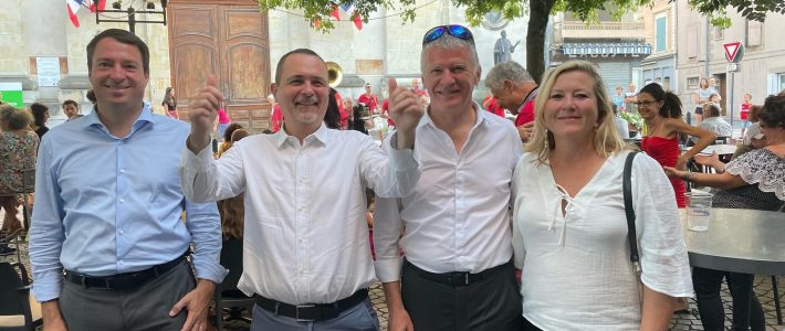 Fanfares sans frontières à Mazamet suivi de la guinguette à Bout-du-Pont-de-l&rsquo;Arn