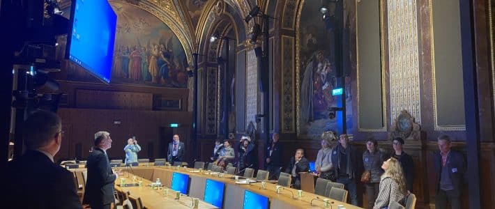 Visite des maires du Tarn au Sénat