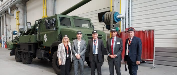 Au soutien de l&rsquo;industrie de Défense, Philippe Folliot visite une usine de Nexter