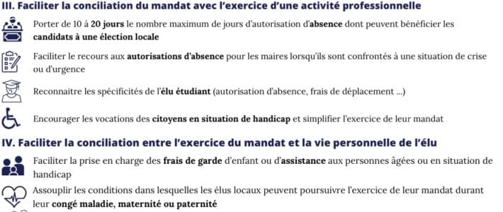 Proposition de Loi sur le statut de l&rsquo;élu local