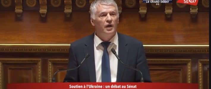 Accord de sécurité avec l’Ukraine : Philippe FOLLIOT s’exprime au nom du groupe Union Centriste Accord de sécurité avec l’Ukraine : Philippe FOLLIOT s’exprime au nom du groupe Union Centriste