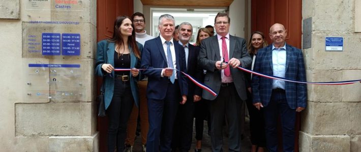 Inauguration de la maison France Services de Castres