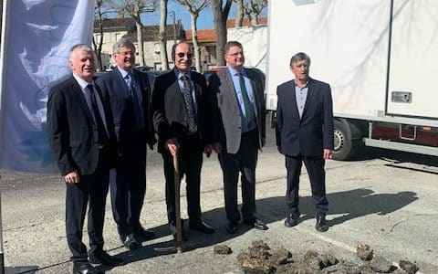 Lancement des travaux à Carmaux