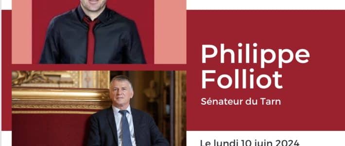 Élections européennes, dissolution de l&rsquo;Assemblée : Philippe Folliot est invité de Franceinter