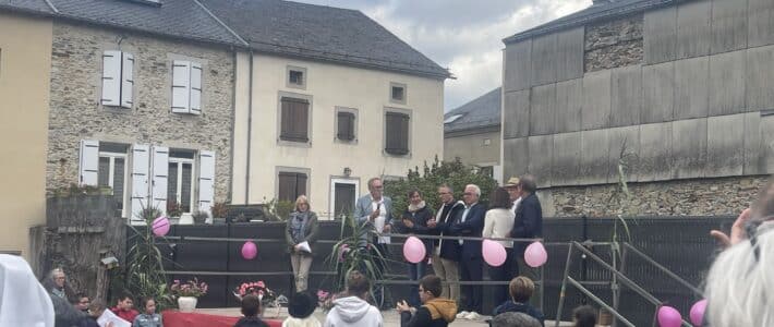 Inauguration résidence Marie Rivier, école de la présentation et du Foyer Nancy Bez à Brassac
