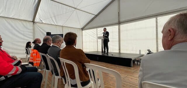 Inauguration Tryfil et son unité de méthanisation à Labessiere Candeil